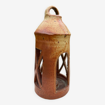 Lanterne en ceramique vintage  1970