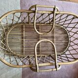 Rattan cradle