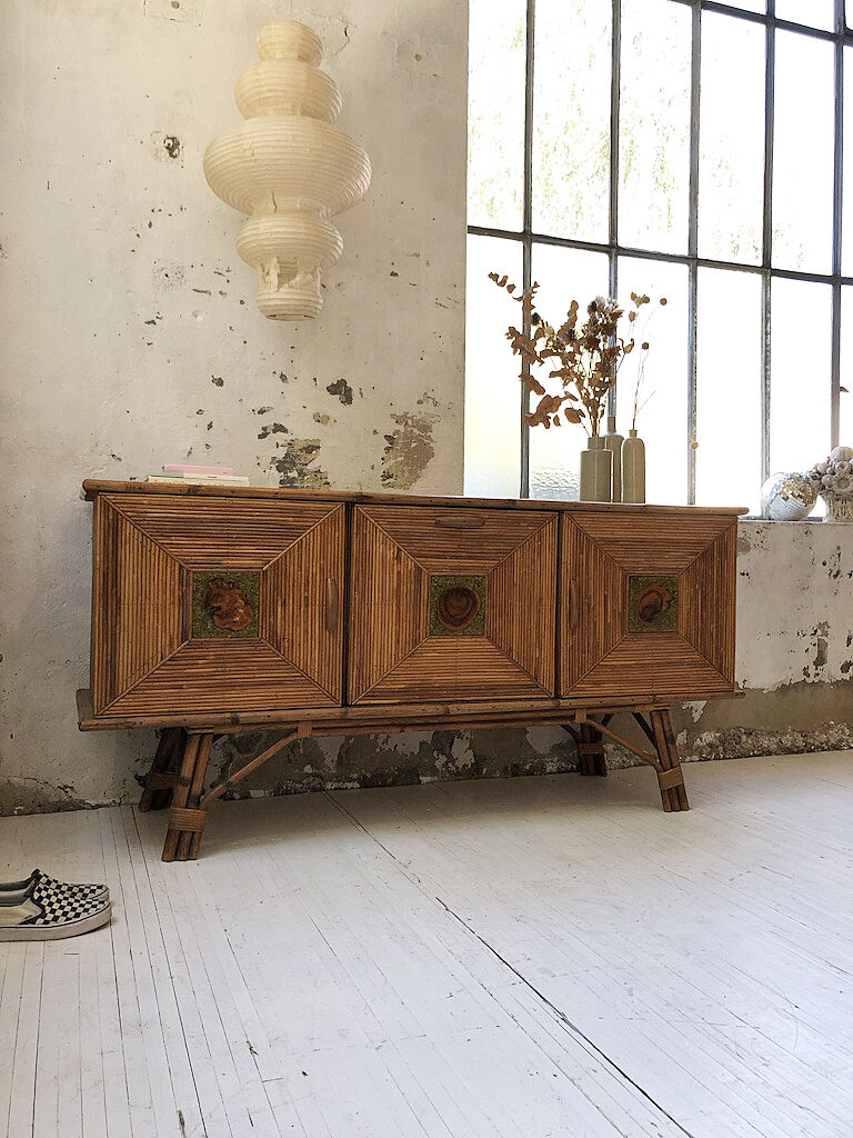 Tropicalist rattan sideboard 60