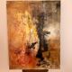 Titled “Foisonnement I”, this large-scale abstract composition by Walter Hinchey