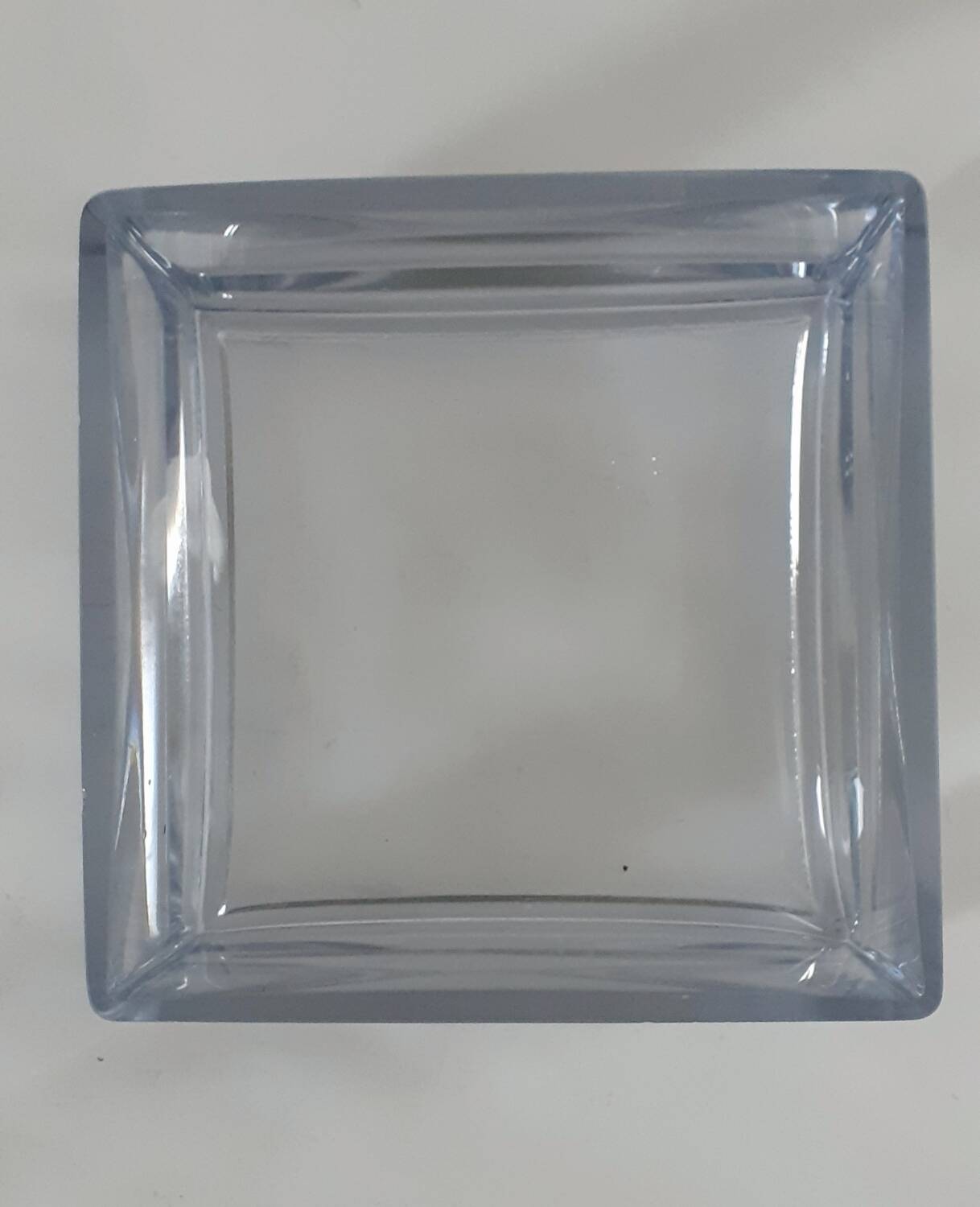Vintage glass empty pocket
