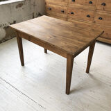 Pine and oak farm table
