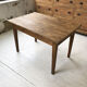 Table de ferme en pin et chêne