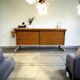 Sideboard, office furniture in wood and metal
