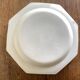 Octagonal plates Montereau directory 1810 grisaille neoclassical