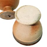 2 enameled stoneware bowls