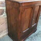 Buffet bas rustique sapin 1950