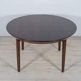 Mid-Century Rosewood Extendable Table by Ole Hald for Gudme Møbelfabrik, 1970s