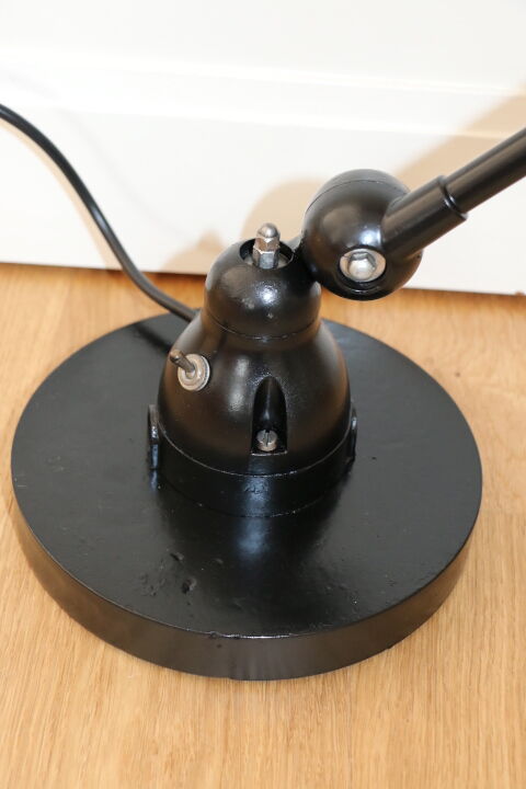 Floor lamp jielde 4 arms black 1950