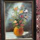 Painting bouquet of flowers