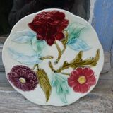 Flower pattern slip plate