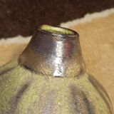 Brutalist ceramic vase Gerhard Liebenthron West Germany