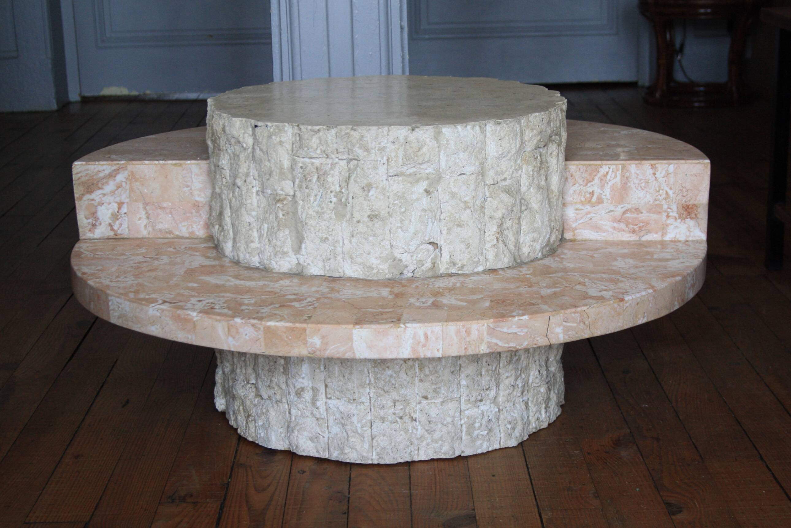 Magnussen Ponte round coffee table