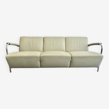 Vintage Leolux Scylla 3 Seater Sofa by Gerard Vollenbrock