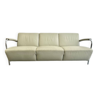 Vintage Leolux Scylla 3 Seater Sofa by Gerard Vollenbrock
