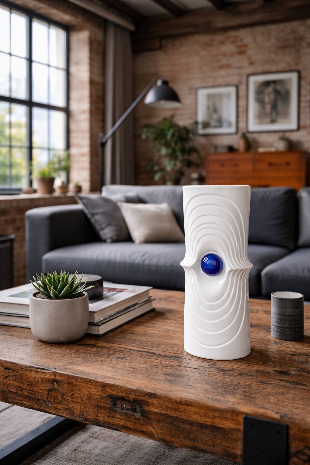 Rosenthal Bavaria vase in white porcelain, Germany 1960