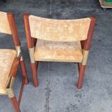 Chairs 70s mahogany