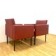 Pair of Retro Industrial Armchairs, 1970s, Czechoslovakia