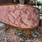 Large basket bench, Louis XVI style