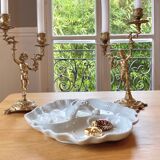 Limoges porcelain shell serving dish