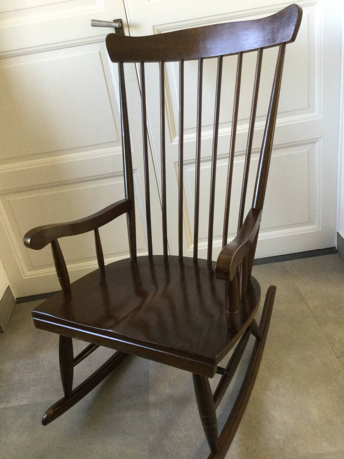 Scandinavian vintage rocking chair