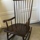 Scandinavian vintage rocking chair