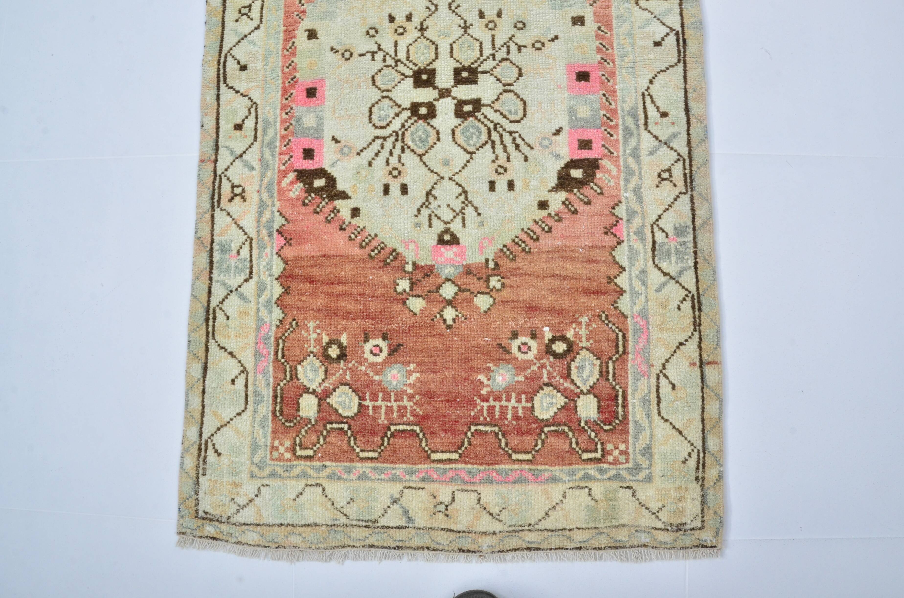 Turkish Oushak handmade rug sku 3555