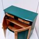 Vintage wooden & green sideboard