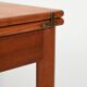 Scandinavian vintage teak flip-top desk