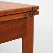 Bureau vintage en teck à rabat scandinave