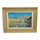 The washerwomen oil on hardboard by Gaston Knecht 1875-1968