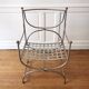 Fauteuil Curule, Maison Jansen, 1970