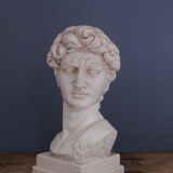 David Plaster Bust
