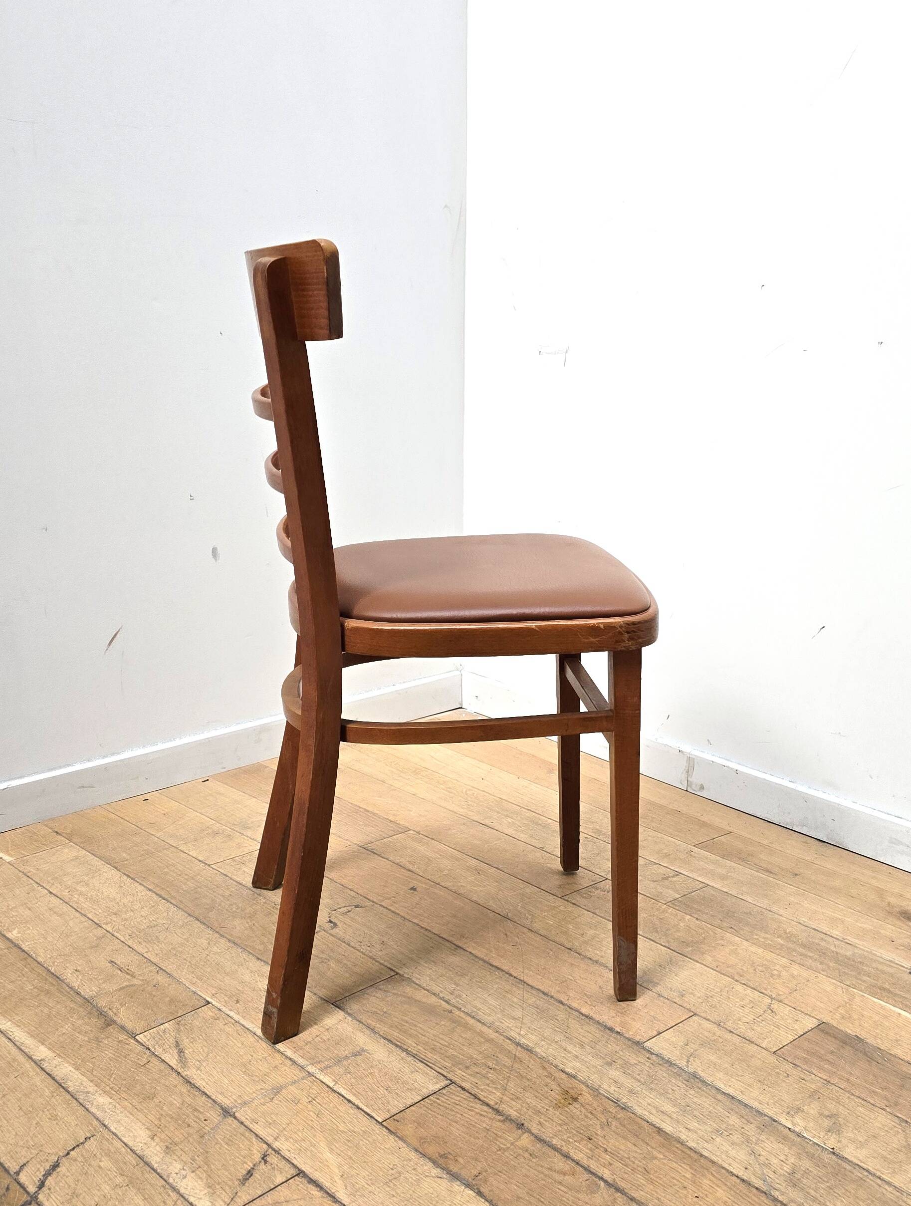 Set of 4 TON bistro chairs