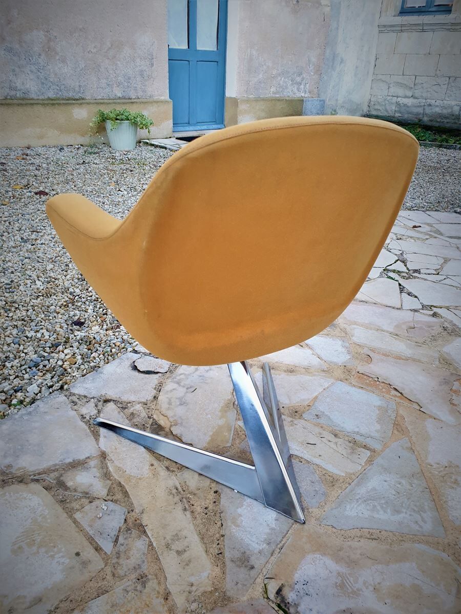 Vintage Air France armchair