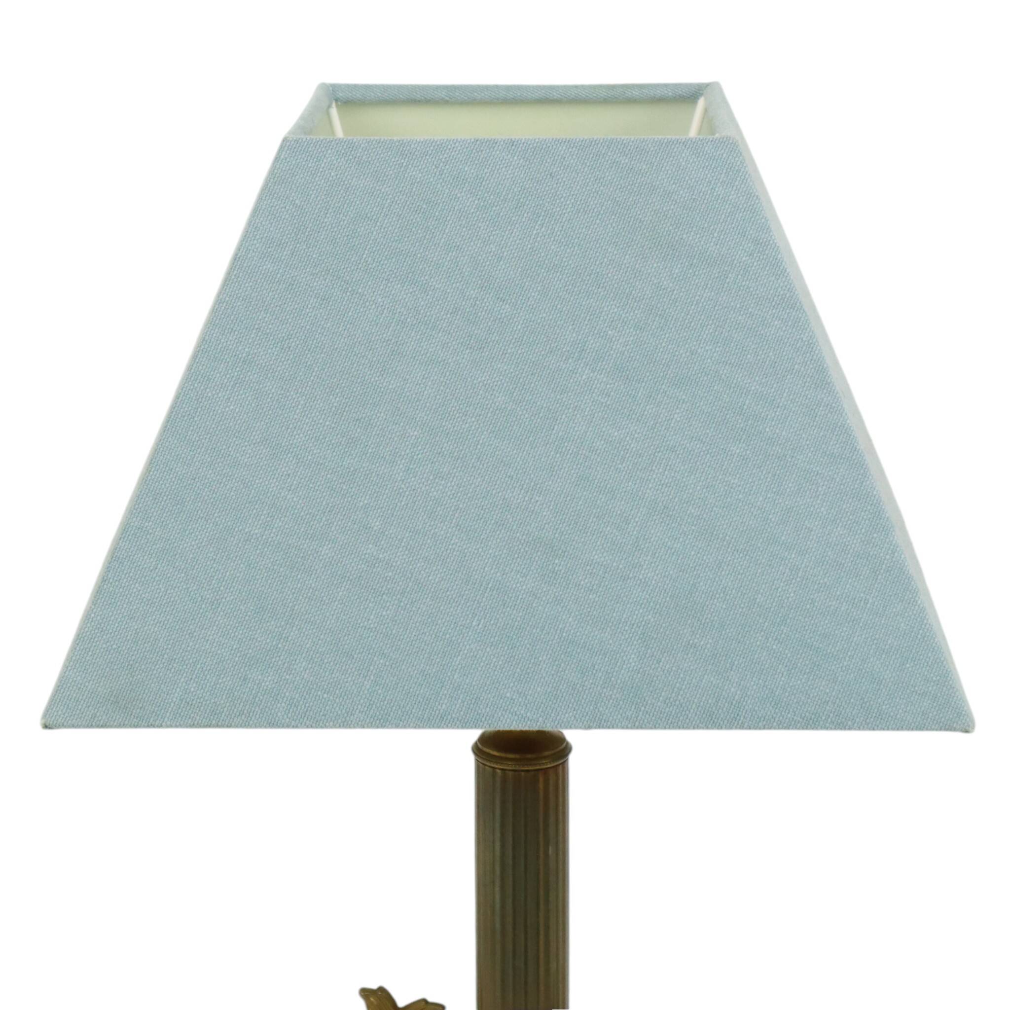 Vintage Brass Table Lamp Mythical Dolphin 41cm