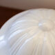 Opaline art déco pour plafonnier