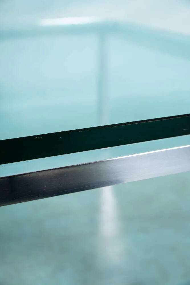 Minimalist Knoll coffee table, mid-century coffee table.