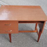 Vintage formica and teak desk