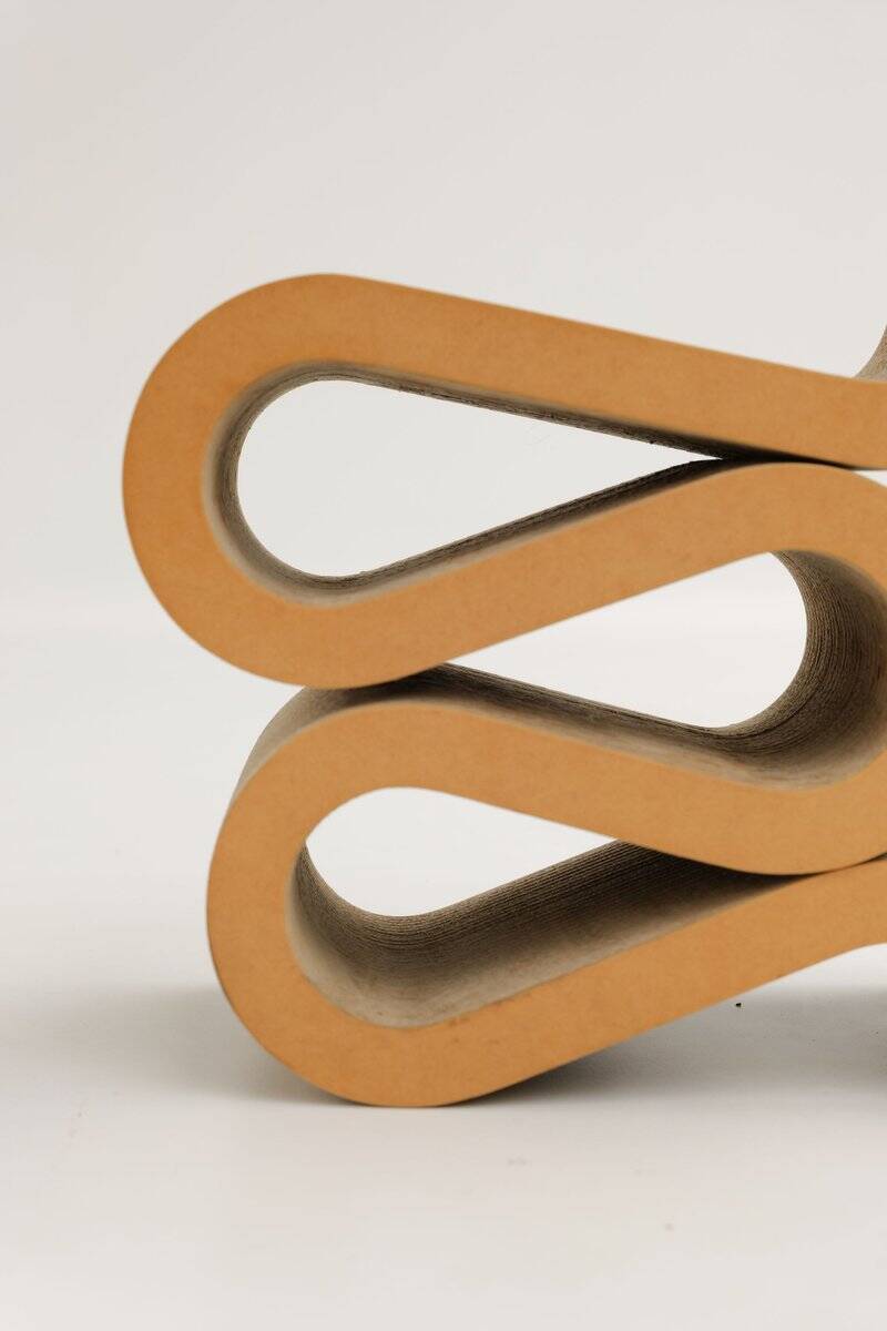 Chaise Edges Wiggle Vintage par Frank Gehry pour Vitra, 1990s