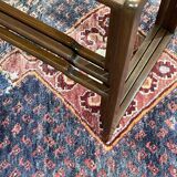 Set of 3 English teak nesting tables from the 1970s