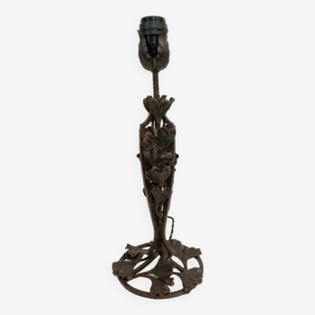 Lampe en fer forgé 1930