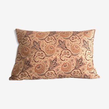 Vintage fabric cushion cover