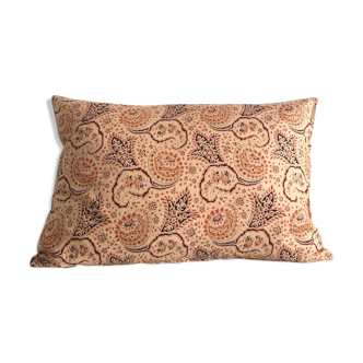 Vintage fabric cushion cover