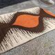 1970s design rug, knotted wool, 280 x 200 cm