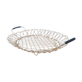 Gilded gold fruit basket