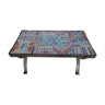 Table basse en mosaïque