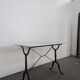 Bistro table with marble top