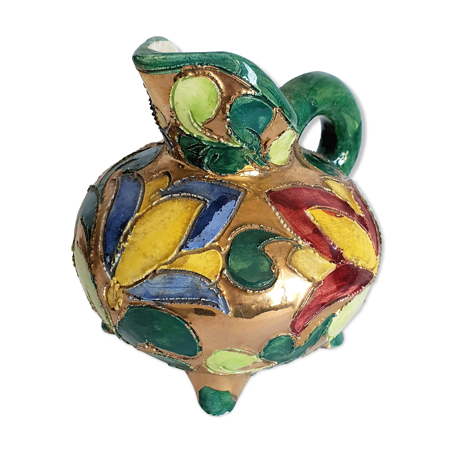 Ceramic pitcher from vallauris