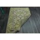 1970s vintage Turkish Oushak handmade wool cotton green area rug 115x205